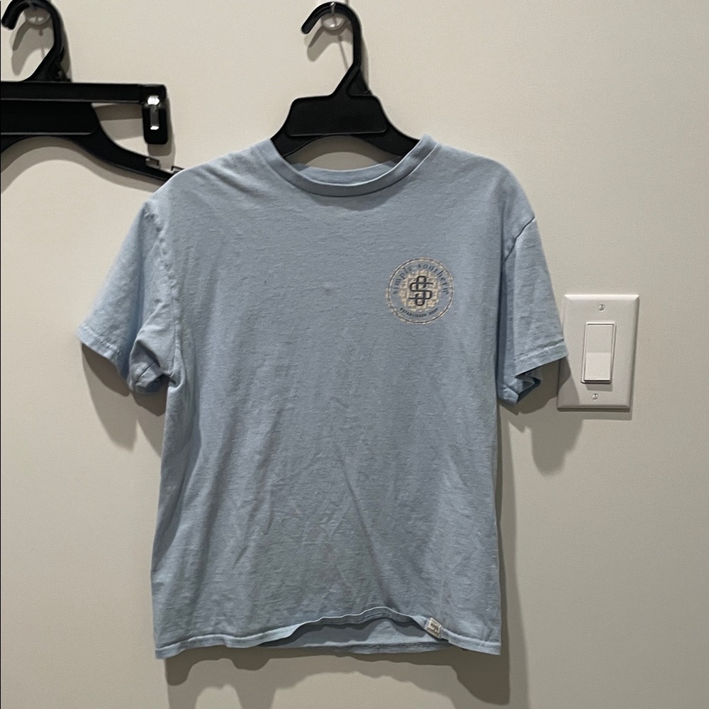 Simply Southern Sky Blue Girls Tee